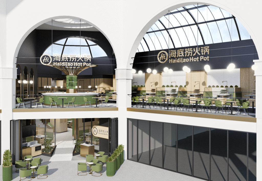 FIt-out project, Haidilao Hot Pot, Liverpool